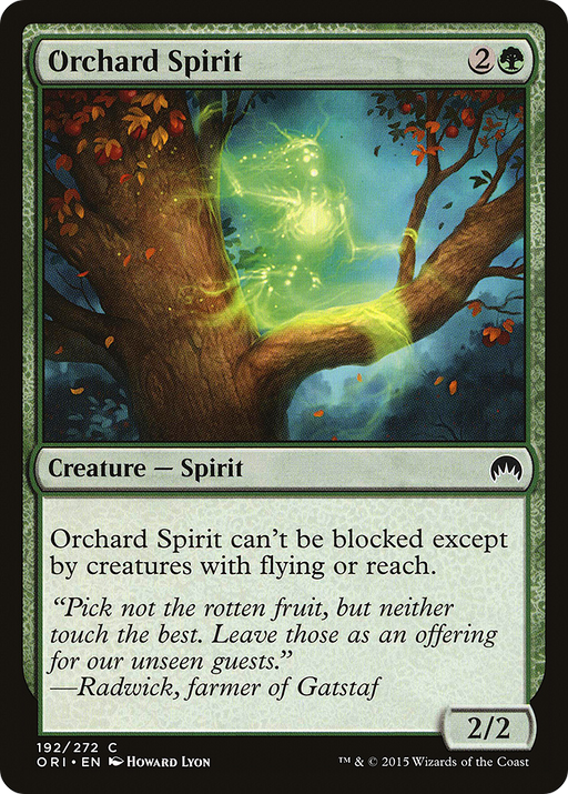 Orchard Spirit (ORI-192) [Magic Origins] MTG Single Wizards of the Coast