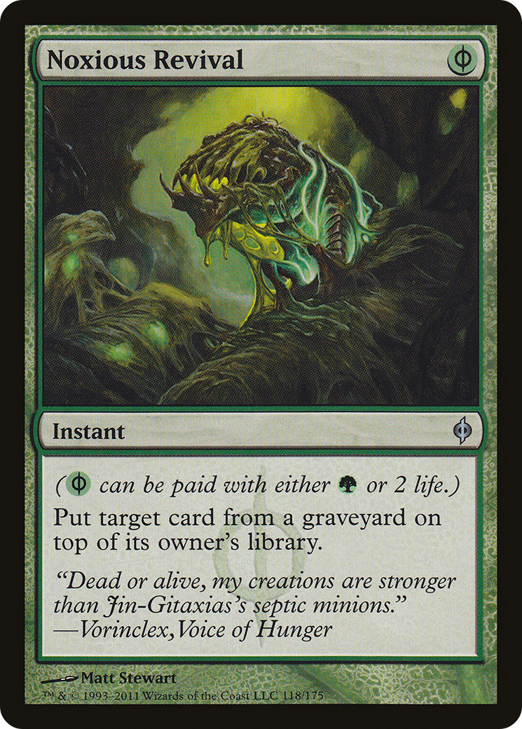 Noxious Revival (NPH-118) [New Phyrexia] MTG Single Wizards of the Coast