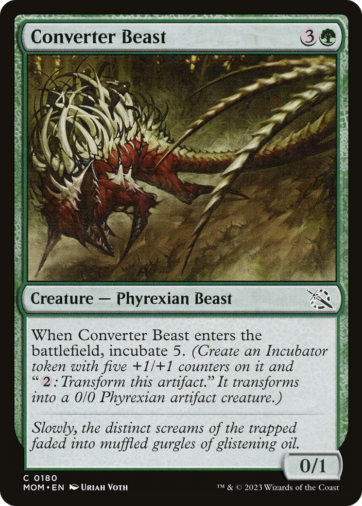 Converter Beast (MOM-180) [March of the Machine] MTG Single Wizards of the Coast