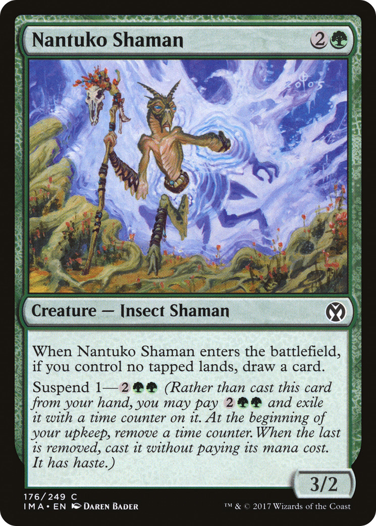 Nantuko Shaman (IMA-176) [Iconic Masters] MTG Single Wizards of the Coast