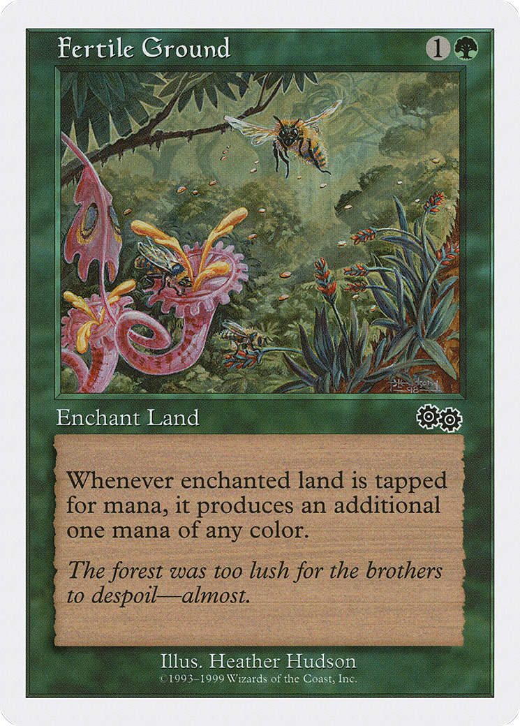 Fertile Ground (BRB-) [Misc] Battle Royale Box Set MTG Single Wizards of the Coast