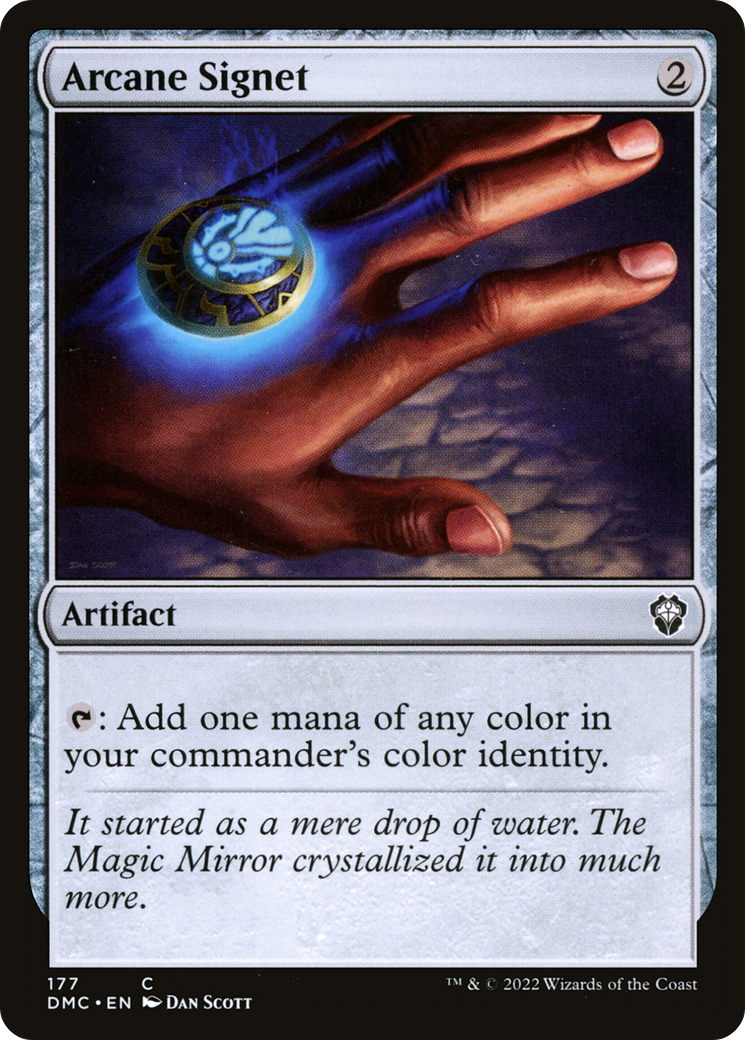 Arcane Signet (DMC-177) [Dominaria United Commander] MTG Single Wizards of the Coast