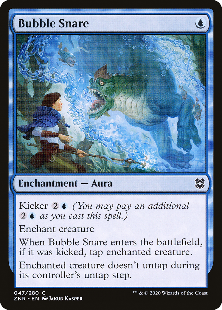 Bubble Snare (ZNR-047) [Zendikar Rising] Foil MTG Single Wizards of the Coast