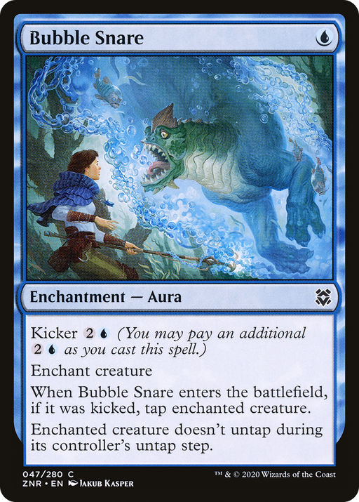 Bubble Snare (ZNR-047) [Zendikar Rising] MTG Single Wizards of the Coast