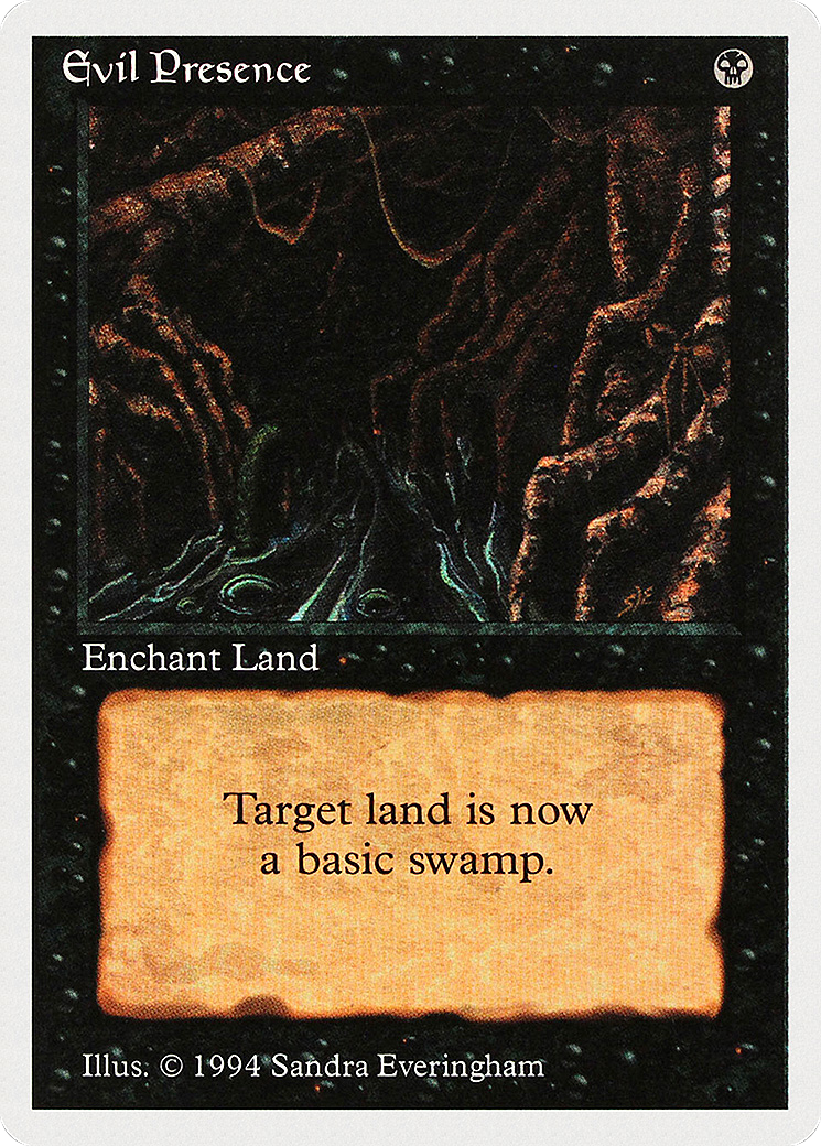 Evil Presence (SUM-110) [Misc] Summer Magic / Edgar MTG Single Wizards of the Coast