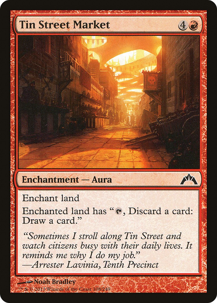 Tin Street Market (GTC-108) [Gatecrash] Foil MTG Single Wizards of the Coast