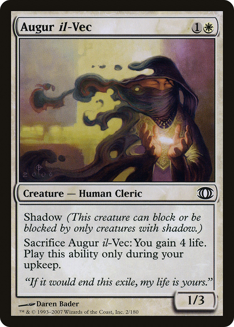 Augur il-Vec (FUT-002) [Future Sight] MTG Single Wizards of the Coast