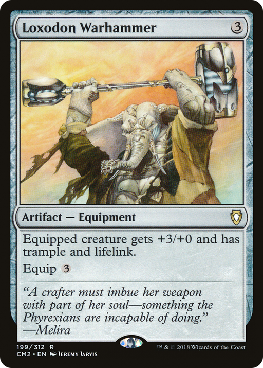 Loxodon Warhammer (CM2-199) [Commander Anthology Volume II] MTG Single Wizards of the Coast