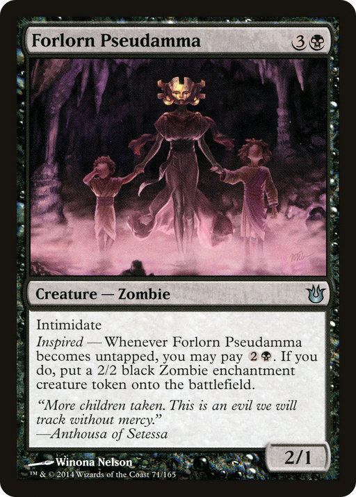 Forlorn Pseudamma (BNG-071) [Born of the Gods] MTG Single Wizards of the Coast
