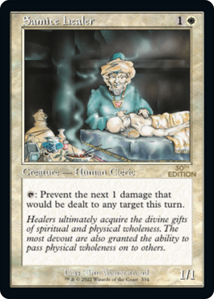 Samite Healer (30A-334) [30th Anniversary Edition] MTG Single Wizards of the Coast