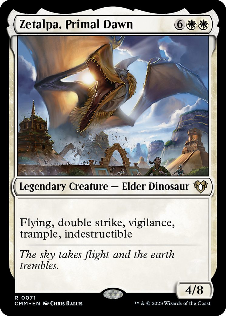 Zetalpa, Primal Dawn (CMM-071) [Commander Masters] MTG Single Wizards of the Coast