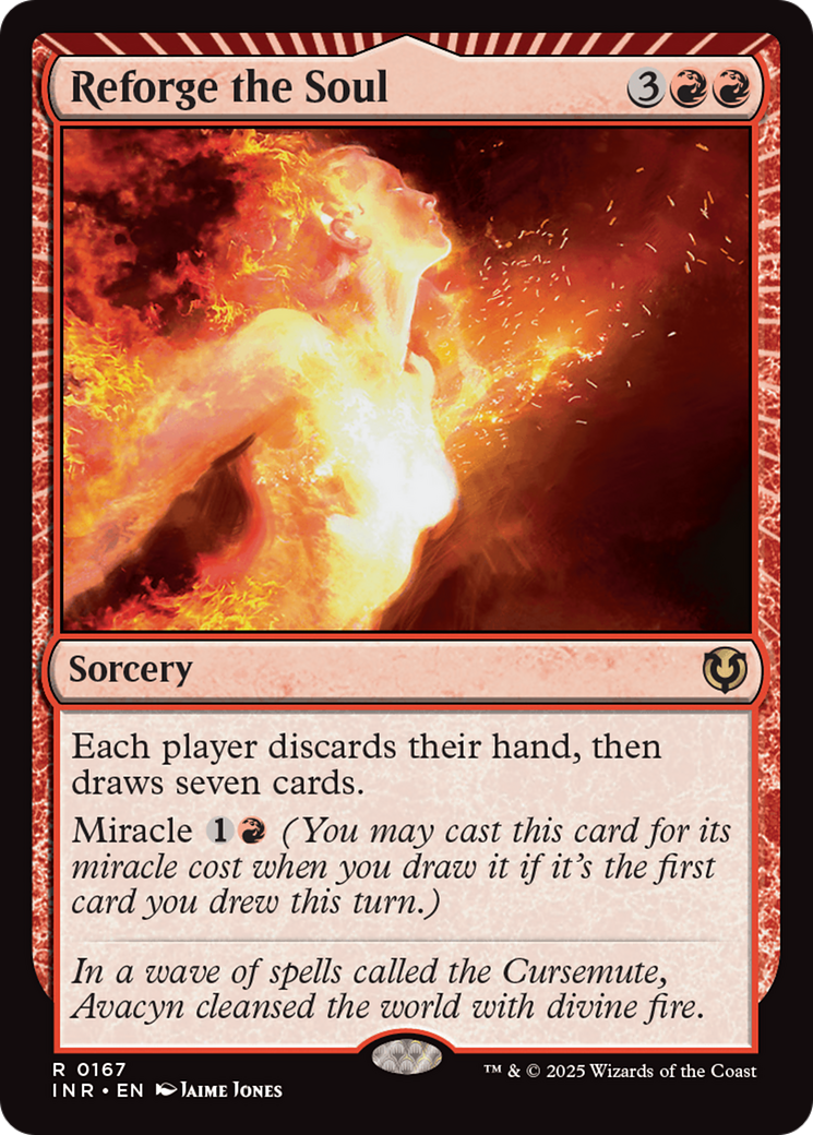 Reforge the Soul (INR-167) [Innistrad Remastered] MTG Single Wizards of the Coast
