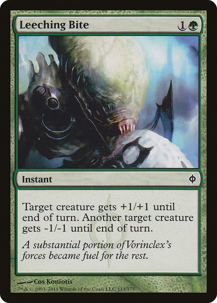 Leeching Bite (NPH-113) [New Phyrexia] Foil MTG Single Wizards of the Coast