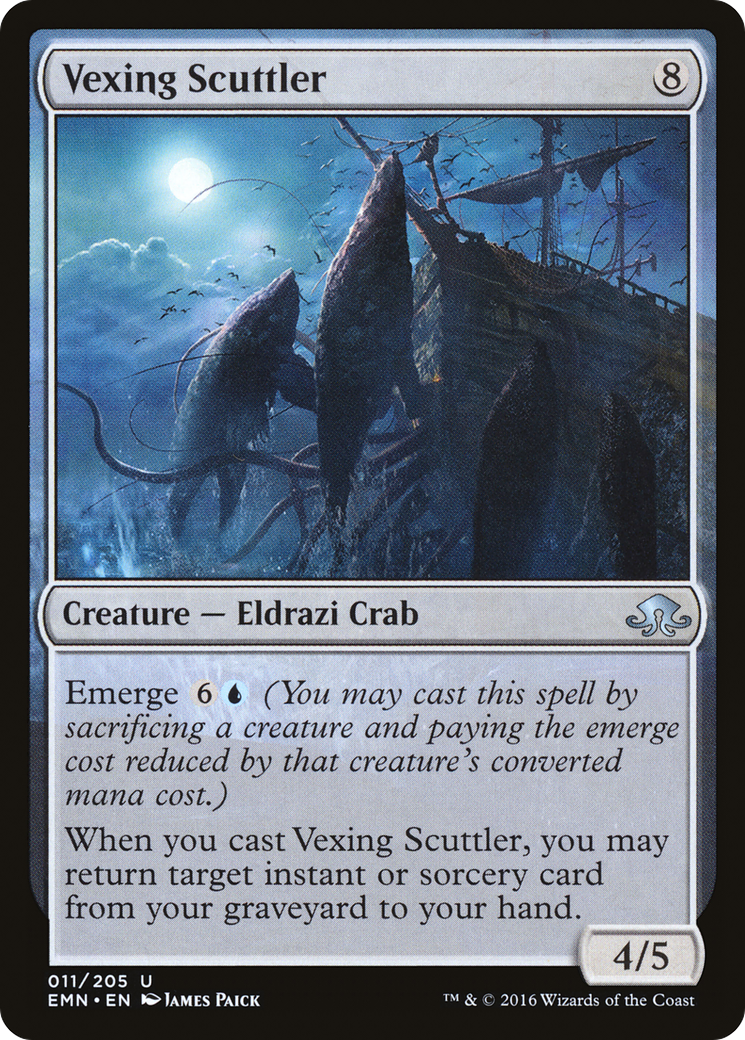 Vexing Scuttler (EMN-011) [Eldritch Moon] MTG Single Wizards of the Coast
