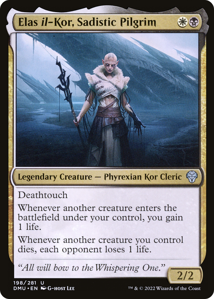 Elas il-Kor, Sadistic Pilgrim (DMU-198) [Dominaria United] Foil MTG Single Wizards of the Coast