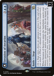 Invasion of Arcavios // Invocation of the Founders (MOM-061) [March of the Machine] Foil MTG Single Wizards of the Coast