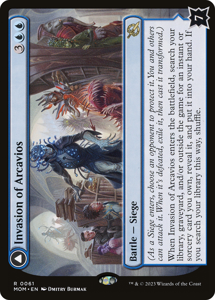 Invasion of Arcavios // Invocation of the Founders (MOM-061) [March of the Machine] MTG Single Wizards of the Coast