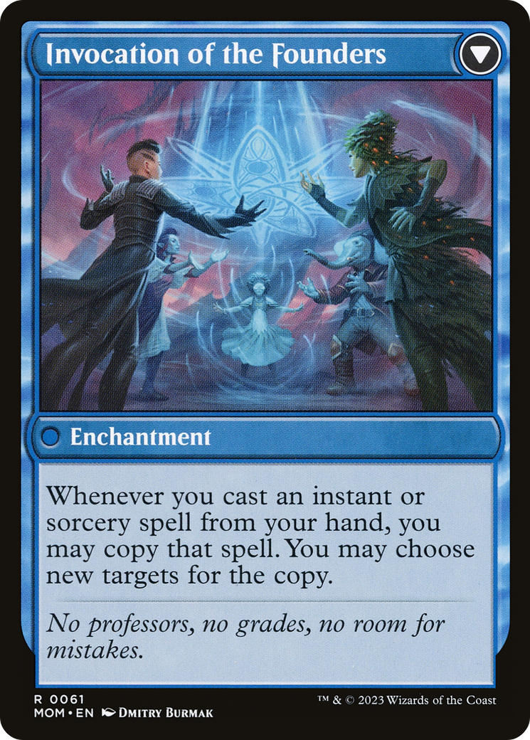 Invasion of Arcavios // Invocation of the Founders (MOM-061) [March of the Machine] Foil MTG Single Wizards of the Coast