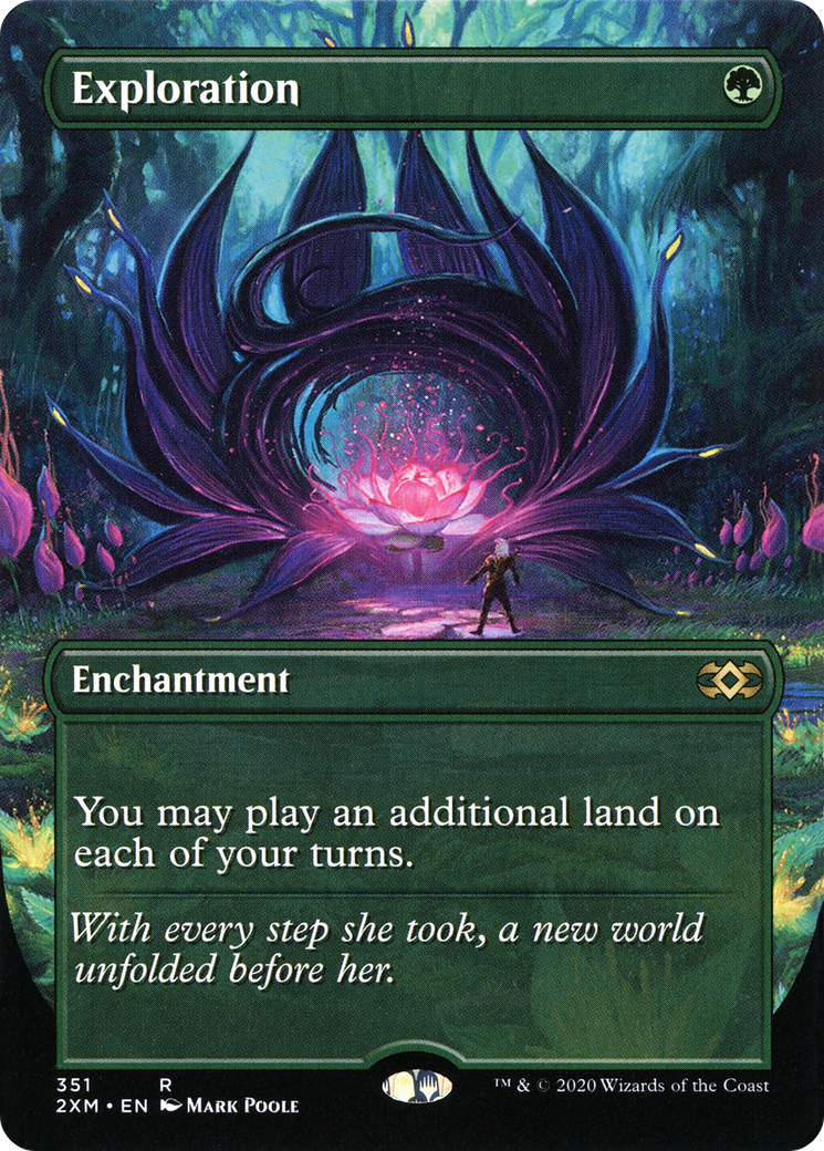 Exploration (2XM-351) [Double Masters] (Borderless) MTG Single Wizards of the Coast