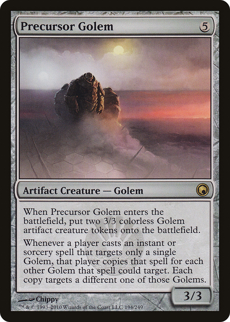 Precursor Golem (SOM-194) [Scars of Mirrodin] Foil MTG Single Wizards of the Coast