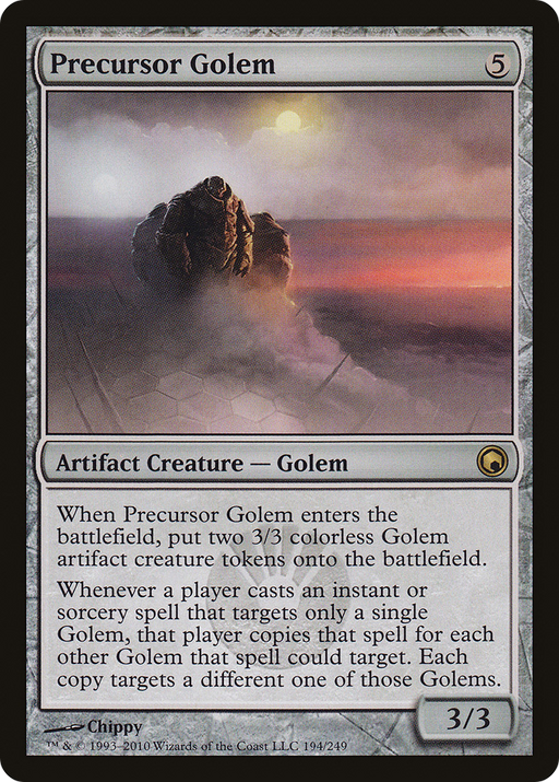 Precursor Golem (SOM-194) [Scars of Mirrodin] Foil MTG Single Wizards of the Coast