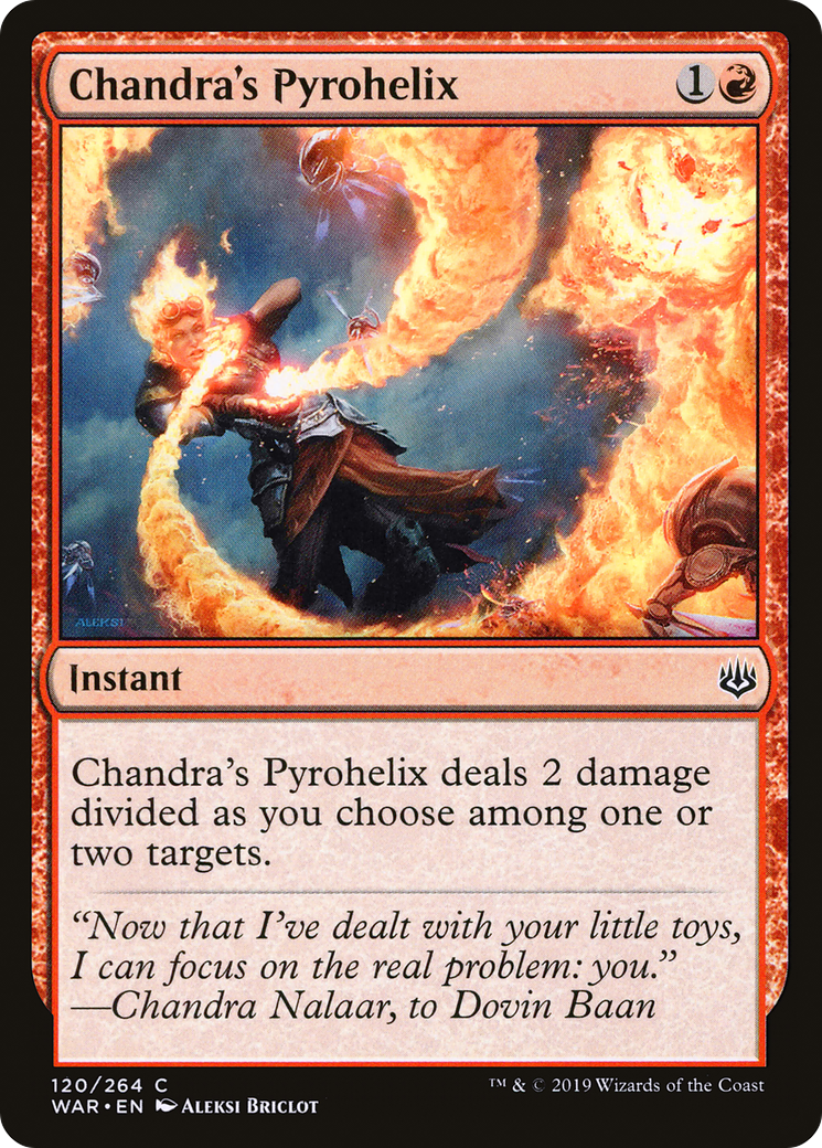 Chandra's Pyrohelix (WAR-120) [War of the Spark] MTG Single Wizards of the Coast