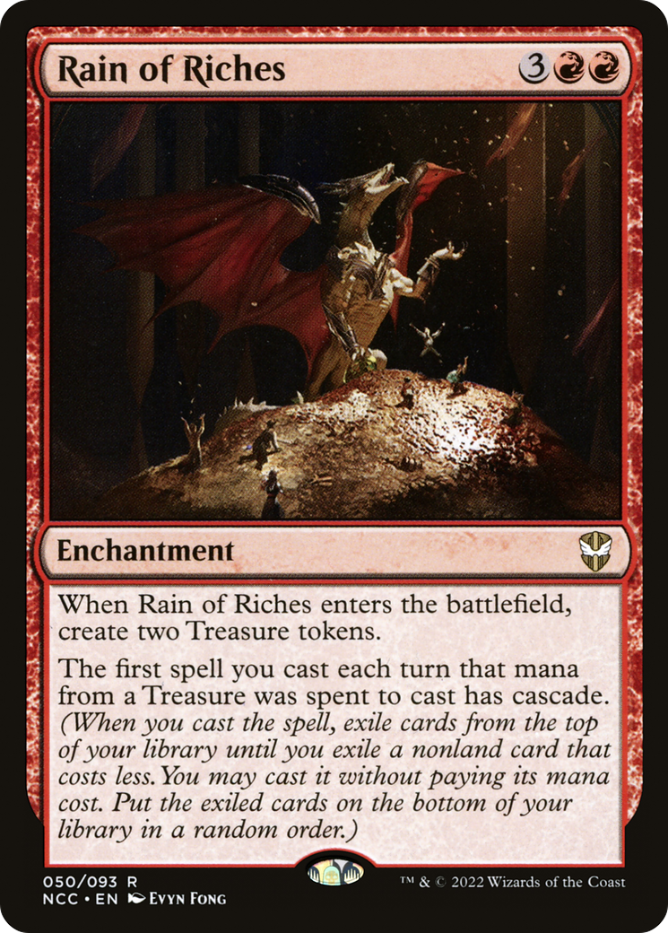 Rain of Riches (NCC-050) [New Capenna Commander] MTG Single Wizards of the Coast