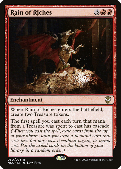 Rain of Riches (NCC-050) [New Capenna Commander] MTG Single Wizards of the Coast