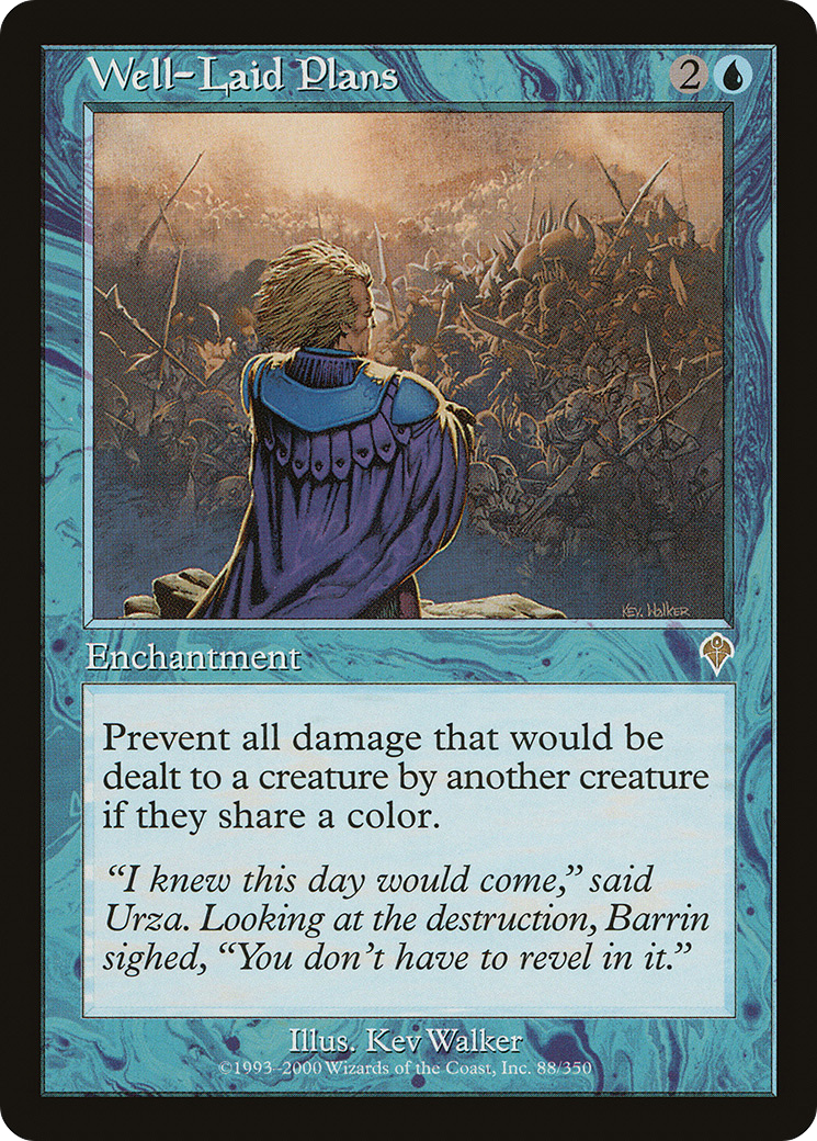 Well-Laid Plans (INV-088) [Invasion] MTG Single Wizards of the Coast