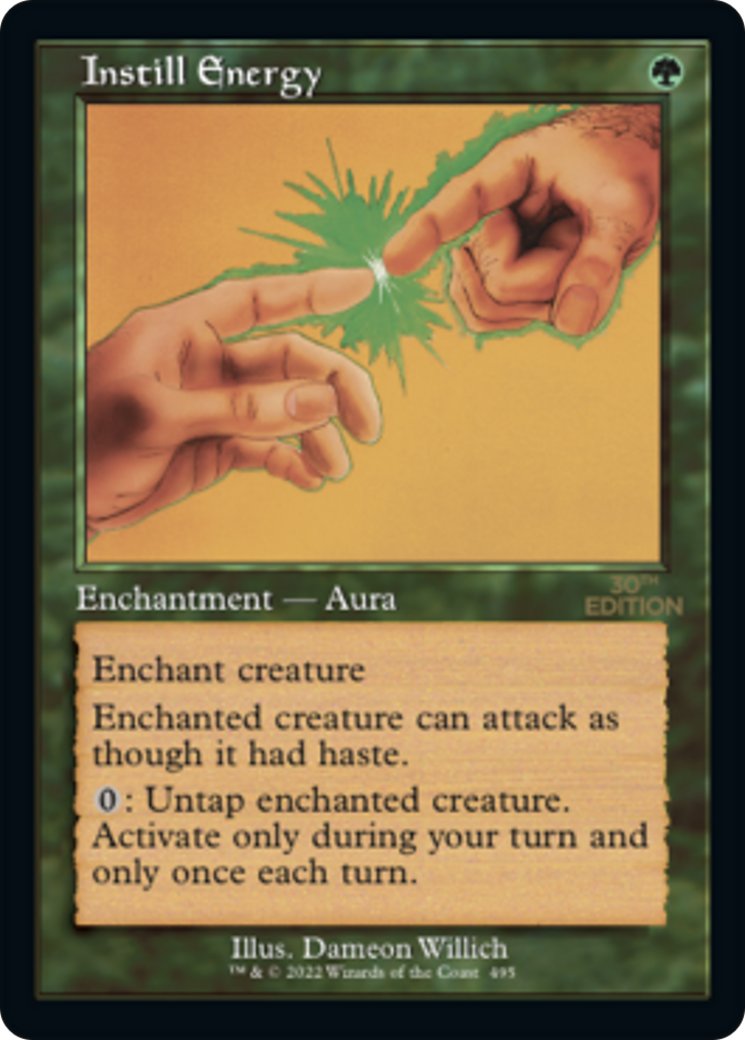 Instill Energy (30A-495) [30th Anniversary Edition] MTG Single Wizards of the Coast