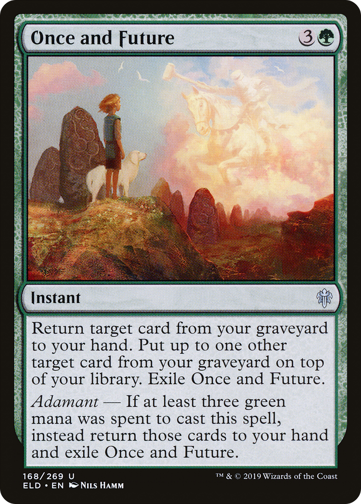 Once and Future (ELD-168) [Throne of Eldraine] Foil MTG Single Wizards of the Coast