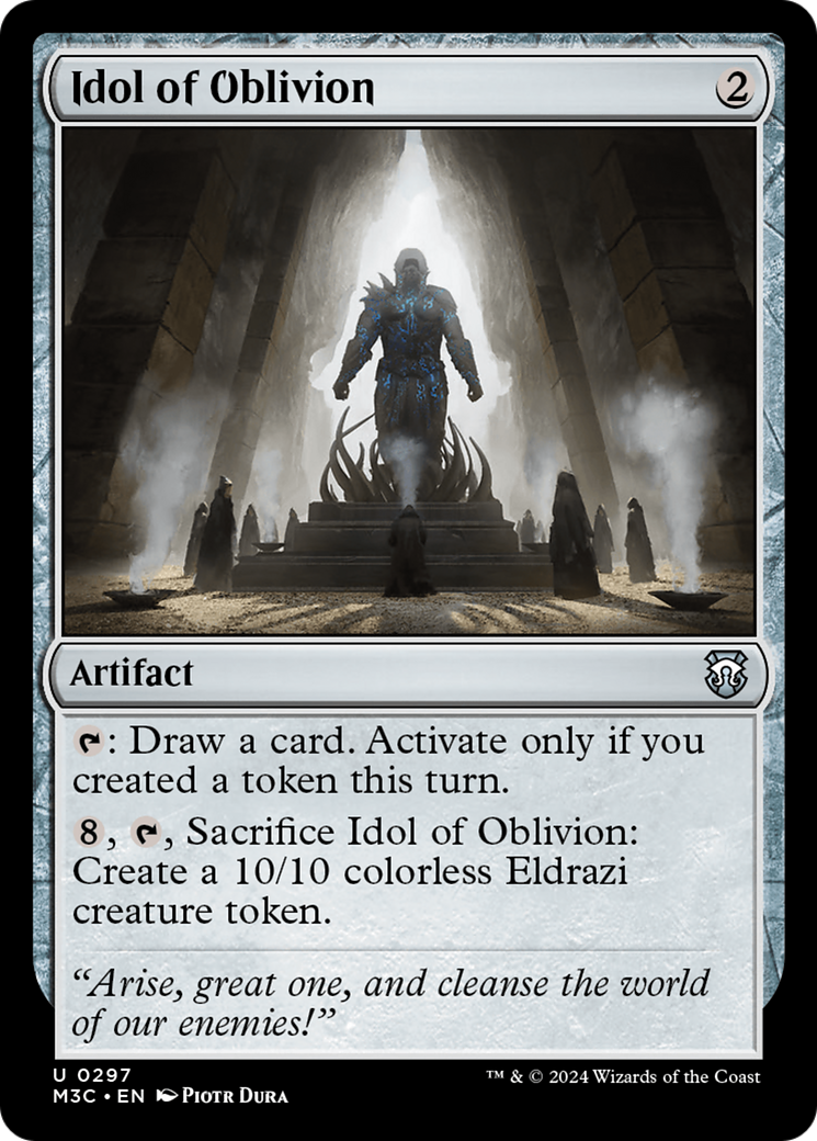 Idol of Oblivion (M3C-297) [Modern Horizons 3 Commander] MTG Single Wizards of the Coast
