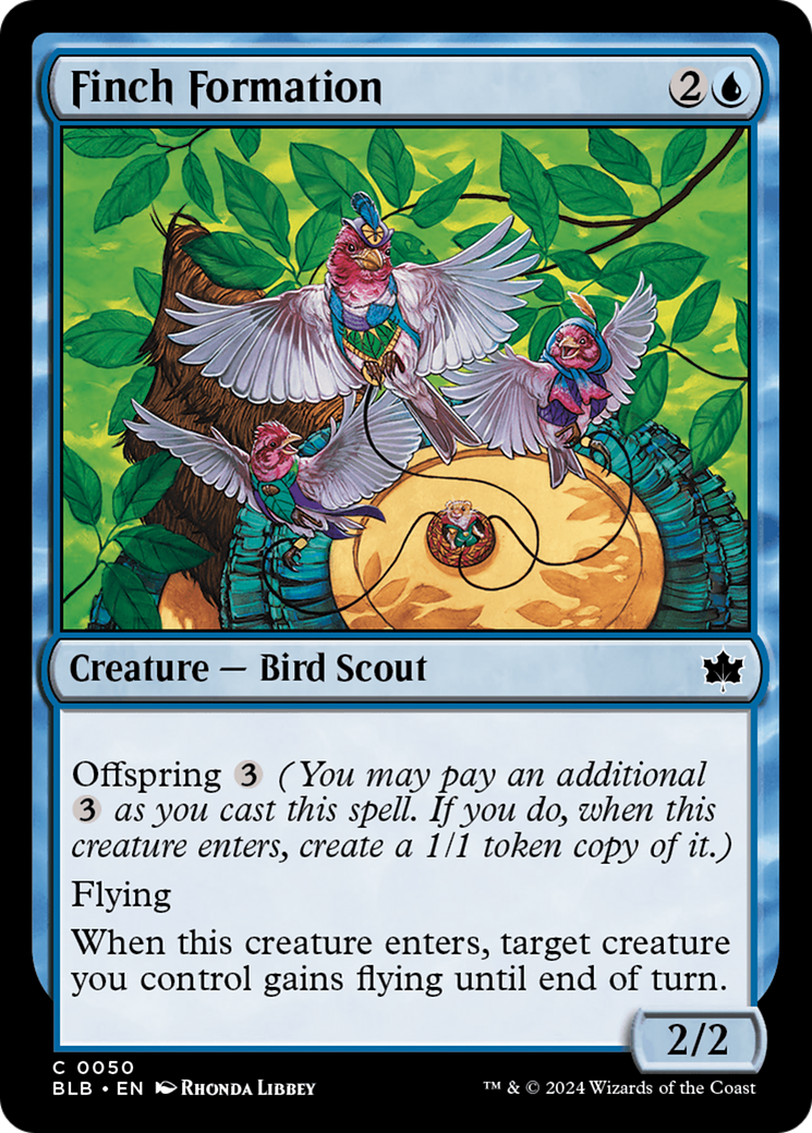 Finch Formation (BLB-050) [Bloomburrow] Foil MTG Single Wizards of the Coast