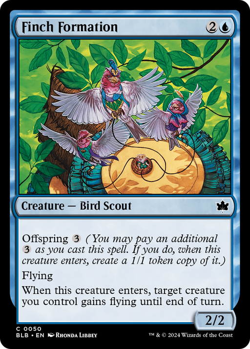 Finch Formation (BLB-050) [Bloomburrow] Foil MTG Single Wizards of the Coast