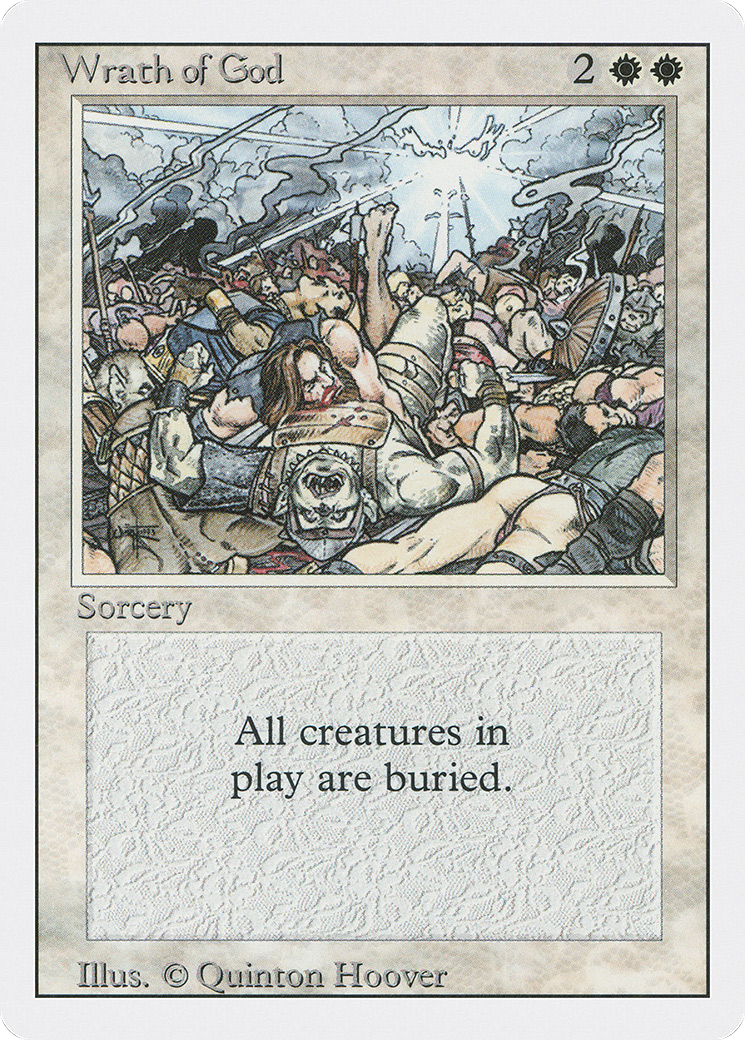 Wrath of God (3ED-046) [Revised Edition] MTG Single Wizards of the Coast
