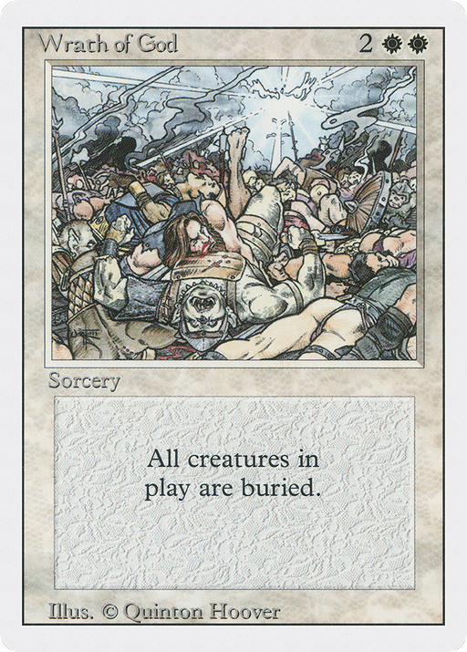 Wrath of God (3ED-046) [Revised Edition] MTG Single Wizards of the Coast