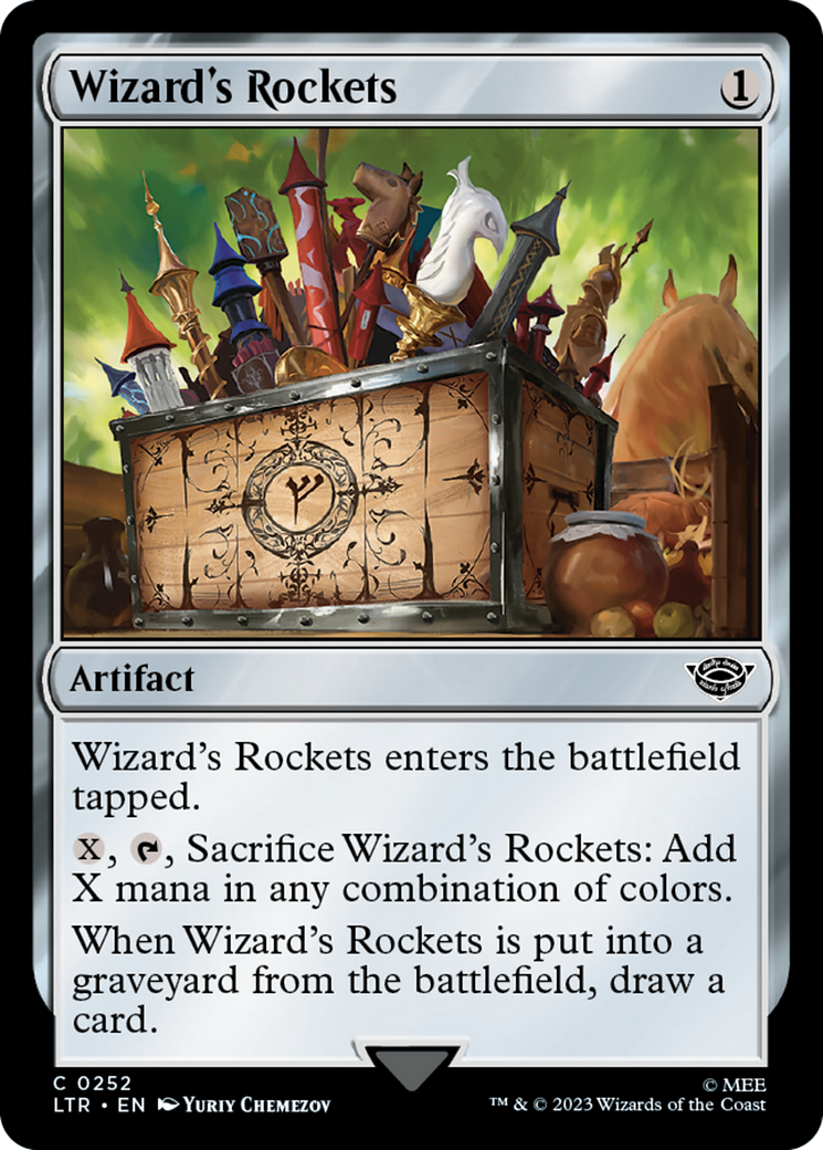Wizard's Rockets (LTR-252) [The Lord of the Rings: Tales of Middle-earth] MTG Single Wizards of the Coast