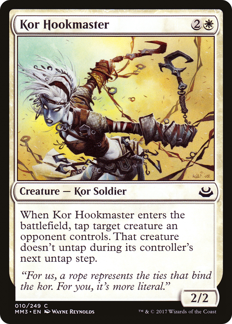 Kor Hookmaster (MM3-010) [Modern Masters 2017] Foil MTG Single Wizards of the Coast
