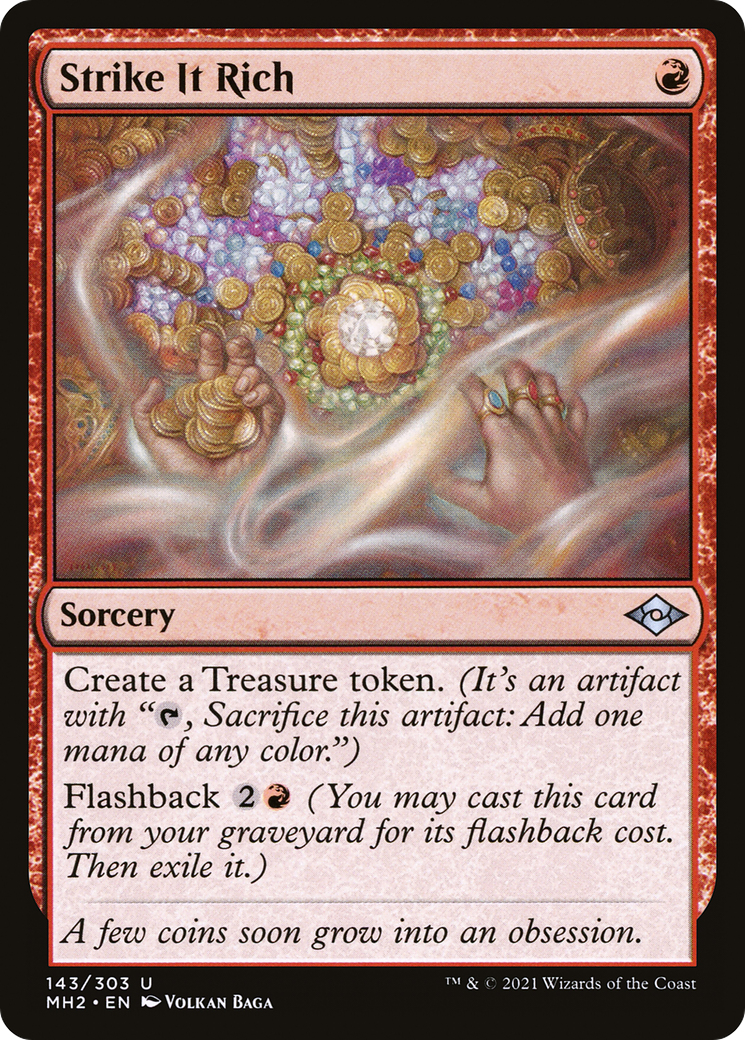 Strike It Rich (MH2-143) [Modern Horizons 2] MTG Single Modern Horizons 2