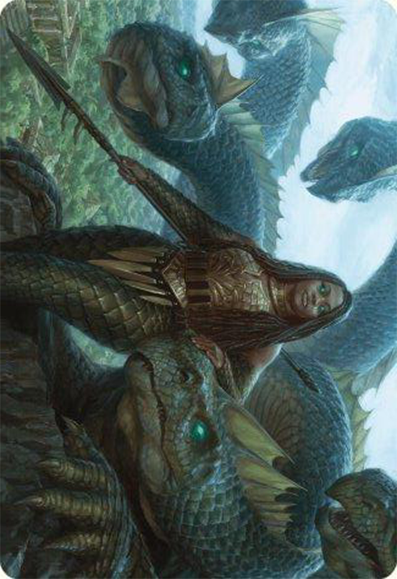 Hydra Trainer Art Card [Art Series] Modern Horizons 3 MTG Single Magic: The Gathering