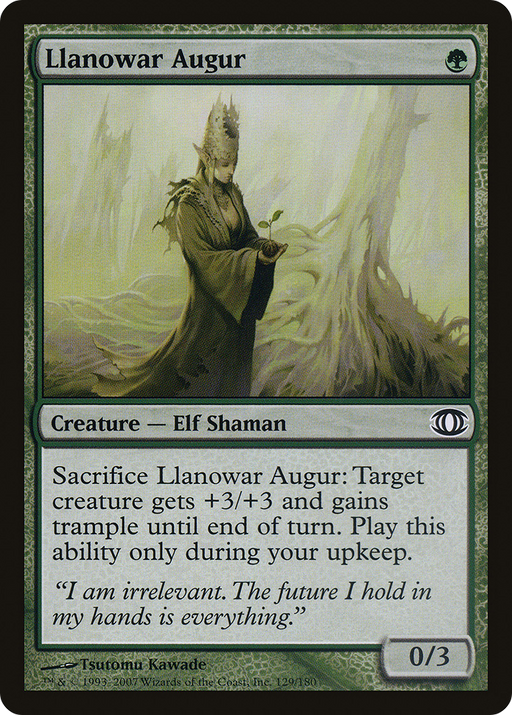 Llanowar Augur (FUT-129) [Future Sight] MTG Single Wizards of the Coast