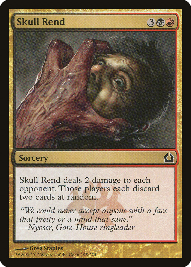Skull Rend (RTR-195) [Return to Ravnica] MTG Single Wizards of the Coast