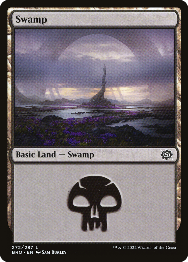 Swamp (272) (BRO-272) [The Brothers' War] MTG Single Wizards of the Coast