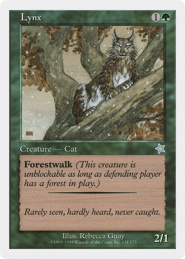 Lynx (S99-131) [Misc] Starter 1999 MTG Single Wizards of the Coast