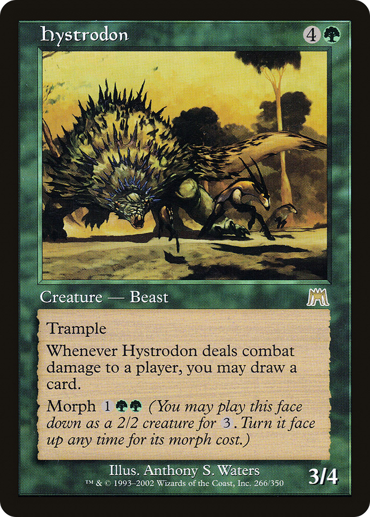 Hystrodon (ONS-266) [Onslaught] Foil MTG Single Wizards of the Coast