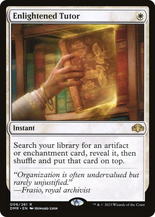 Enlightened Tutor (DMR-006) [Dominaria Remastered] MTG Single Wizards of the Coast