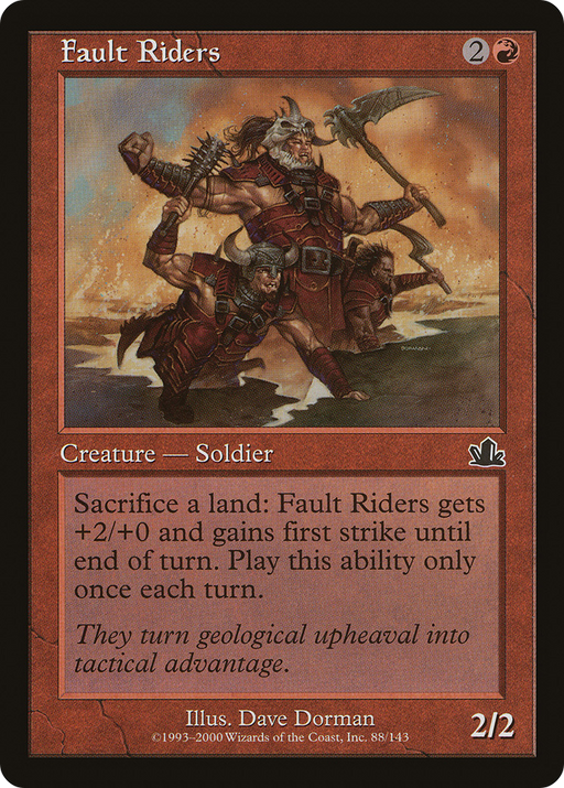 Fault Riders (PCY-088) [Prophecy] MTG Single Wizards of the Coast