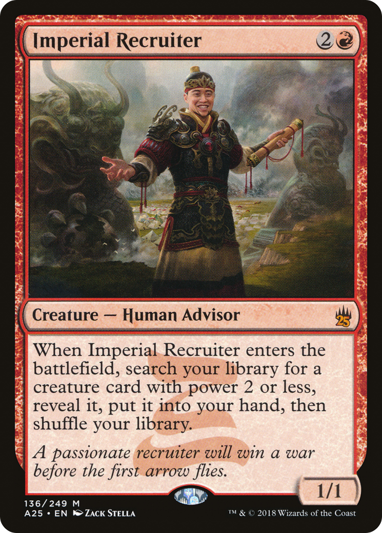 Imperial Recruiter (A25-136) [Masters 25] MTG Single Wizards of the Coast