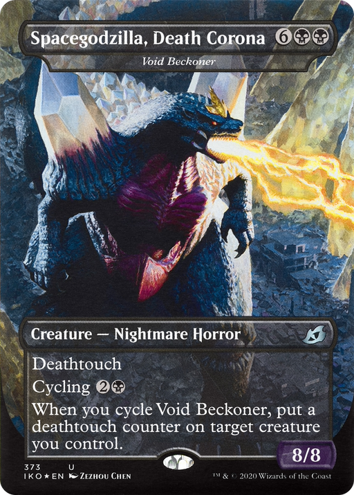 Void Beckoner (IKO-373) [Ikoria: Lair of Behemoths] (Borderless) Foil MTG Single Wizards of the Coast