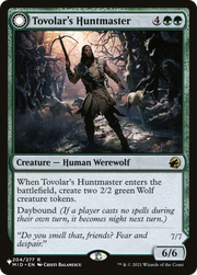 Tovolar's Huntmaster // Tovolar's Packleader (LIST-MID-204) [Mystery Booster] The List MTG Single Wizards of the Coast